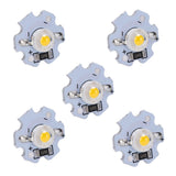 25Pcs 5V LED Chips 200LM 1W High Power LED Lamp Beads for DIY Lighting FixturesWarm White 3000‑3200K In Australia - Darrahopens