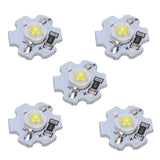 25Pcs 5V LED Chips 200LM 1W High Power LED Lamp Beads for DIY Lighting FixturesPure White 6000‑6500K In Australia - Darrahopens