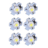 25Pcs 5V LED Chips 200LM 1W High Power LED Lamp Beads for DIY Lighting FixturesPure White 6000‑6500K In Australia - Darrahopens