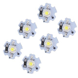 25Pcs 5V LED Chips 200LM 1W High Power LED Lamp Beads for DIY Lighting FixturesPure White 6000‑6500K In Australia - Darrahopens