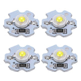25Pcs 5V LED Chips 200LM 1W High Power LED Lamp Beads for DIY Lighting FixturesPure White 6000‑6500K In Australia - Darrahopens