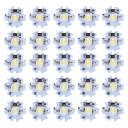 25Pcs 5V LED Chips 200LM 1W High Power LED Lamp Beads for DIY Lighting FixturesCold White 10000K In Australia - Darrahopens
