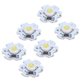 25Pcs 5V LED Chips 200LM 1W High Power LED Lamp Beads for DIY Lighting FixturesCold White 10000K In Australia - Darrahopens
