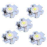 25Pcs 5V LED Chips 200LM 1W High Power LED Lamp Beads for DIY Lighting FixturesCold White 10000K