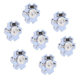 25Pcs 5V LED Chips 200LM 1W High Power LED Lamp Beads for DIY Lighting FixturesUV Light 395‑400NM