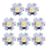 25Pcs 5V LED Chips 200LM 3W High Power LED Lamp Beads for DIY Lighting FixturesYellow Light 588‑590NM In Australia - Darrahopens
