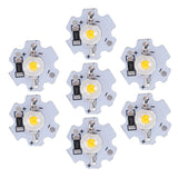 25Pcs 5V LED Chips 200LM 3W High Power LED Lamp Beads for DIY Lighting FixturesYellow Light 588‑590NM