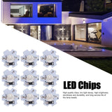 25Pcs 5V LED Chips 200LM 3W High Power LED Lamp Beads for DIY Lighting FixturesBlue Light 455‑460NM