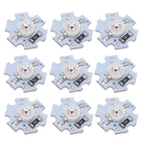 25Pcs 5V LED Chips 200LM 3W High Power LED Lamp Beads for DIY Lighting FixturesRed Light 620‑625NM