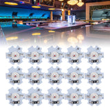 25Pcs 5V LED Chips 200LM 3W High Power LED Lamp Beads for DIY Lighting FixturesRed Light 620‑625NM