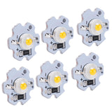 25Pcs 5V LED Chips 200LM 3W High Power LED Lamp Beads for DIY Lighting FixturesWarm White 3000‑3200K