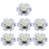 25Pcs 5V LED Chips 200LM 3W High Power LED Lamp Beads for DIY Lighting FixturesWarm White 3000‑3200K