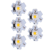 25Pcs 5V LED Chips 200LM 3W High Power LED Lamp Beads for DIY Lighting FixturesWarm White 3000‑3200K