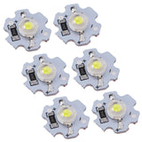 25Pcs 5V LED Chips 200LM 3W High Power LED Lamp Beads for DIY Lighting FixturesPure White 6000‑6500K