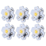 25Pcs 5V LED Chips 200LM 3W High Power LED Lamp Beads for DIY Lighting FixturesNatural Light 4000‑4500K
