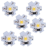 25Pcs 5V LED Chips 200LM 3W High Power LED Lamp Beads for DIY Lighting FixturesNatural Light 4000‑4500K In Australia - Darrahopens