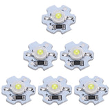 25Pcs 5V LED Chips 200LM 3W High Power LED Lamp Beads for DIY Lighting FixturesCold White 10000K