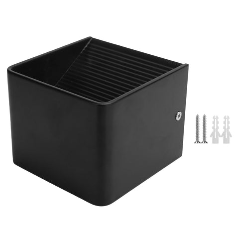 LED Wall Light Outdoor Waterproof IP65 Porch Garden Wall Bedroom Bedside Lamp AC85‑265V 3WBlack Shell Warm White Light In Australia - Darrahopens