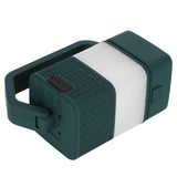 Portable Bluetooth Speaker Desk Lamp Multi-Purpose Night Lamp Table Light for OutdoorGreen