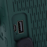 Portable Bluetooth Speaker Desk Lamp Multi-Purpose Night Lamp Table Light for OutdoorGreen