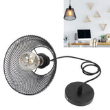 Wrought Iron Pendant Light Nordic Innovative LED Hanging Lamp Living Room Decoration AC85-265VBlack In Australia - Darrahopens