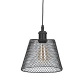 Wrought Iron Pendant Light Nordic Innovative LED Hanging Lamp Living Room Decoration AC85-265VBlack