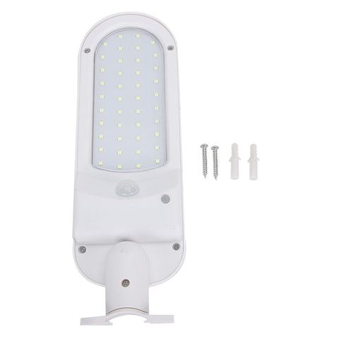 Outdoor LED Solar Light Garden Human Body Induction Wall Lamp IP65 Waterproof White In Australia - Darrahopens