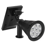 7LED Solar Light Intelligent Outdoor Garden Spotlight Lawn Lamp Landscape Lighting BlackWhite Light In Australia - Darrahopens
