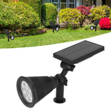 9LED Chips Solar Spotlights LED Solar Landscape Lights for Outdoor Garden CourtyardWhite Light In Australia - Darrahopens