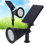 LED Solar Lawn Lights Spotlights with 18pcs Chips for Outdoor Garden Park Yard Spike LampsWhite Light In Australia - Darrahopens