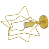 Ceiling Light Five Pointed Star E27 Wrought Iron Hanging Lamp for Corridor Dining Room AC85-265V In Australia - Darrahopens
