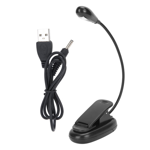 LED Clip Light 360 Degrees Rotation 5000K‑6000K Reading Clamp Light White Light In Australia - Darrahopens