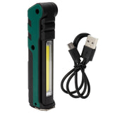 USB Flashlight Portable Foldable Car Repairing Emergency LED Work Light with Magnet In Australia - Darrahopens