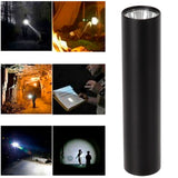 USB Flashlight Waterproof Portable Aluminum Alloy Electric Torch for Night Cycling