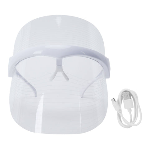 7 Colors LED Photon Face Mask AntiAging Wrinkles Removal Rejuvenation Facial Beauty Device In Australia - Darrahopens