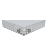 LED Wall Light 9W Modern Aluminum Triangular Lamp for Bedroom Corridor Hallway 85-265V