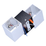 LED Wall Light Aluminum 6W Lamp for Bedroom Stairs Hallway KTV Hotel 85-265V Warm White In Australia - Darrahopens