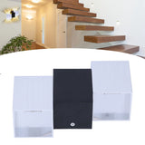 LED Wall Light Aluminum 6W Lamp for Bedroom Stairs Hallway KTV Hotel 85-265V Warm White