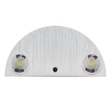 9W Wall Lamp Modern Semicircle Decorative Light for KTV Bar Exhibition Hall Pure White 85‑265V In Australia - Darrahopens