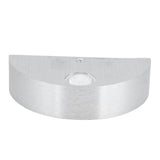 9W Wall Lamp Modern Semicircle Decorative Light for KTV Bar Exhibition Hall Pure White 85‑265V