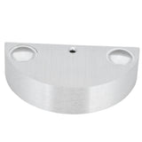 9W Wall Lamp Modern Semicircle Decorative Light for KTV Bar Exhibition Hall Pure White 85‑265V