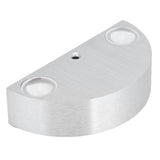9W Wall Lamp Modern Semicircle Decorative Light for KTV Bar Exhibition Hall Pure White 85‑265V