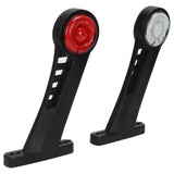 2PCS Dual Color 28LED Truck Side Marker Lamp 24V Warning Signal Light Car Trailer Taillight In Australia - Darrahopens