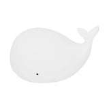 USB Night Light 1.3W Whale Shape 7-Colors Silicone Bedside Lamp for Home Bedroom White In Australia - Darrahopens