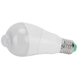 E27 Human Sensor Light Bulb 7W LED Induction Lamp for Corridor Balcony 85‑265V Pure White Light
