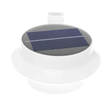 Outdoor Solar Fence Light Waterproof 13LED Gutter Lamp Garden Landscape Lighting White Light