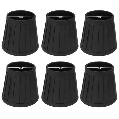 6PCS Modern Cloth Lampshade Chandelier Lamp Shades for E14 Wall Lamp Room Decor In Australia - Darrahopens