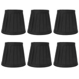 6PCS Modern Cloth Lampshade Chandelier Lamp Shades for E14 Wall Lamp Room Decor