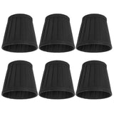 6PCS Modern Cloth Lampshade Chandelier Lamp Shades for E14 Wall Lamp Room Decor