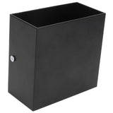 LED Wall Light 7W Indoor Square Lamp Bedroom Hallway Porch Balcony Decoration 100265V(Black ShellWhite Light ) In Australia - Darrahopens
